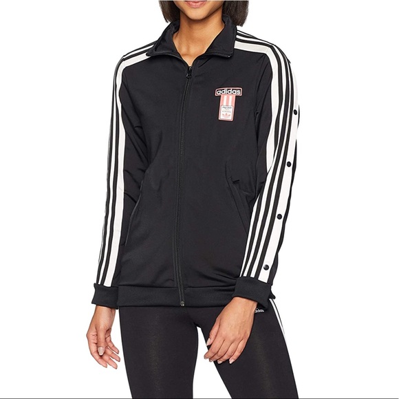 adidas originals adibreak satin track jacket